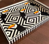 Parrotmania Rectangular Tray